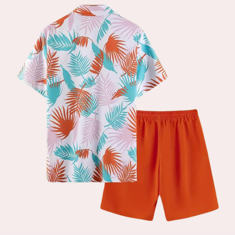 Heren Tweedelige Hawaiian Zomerset – Kairos