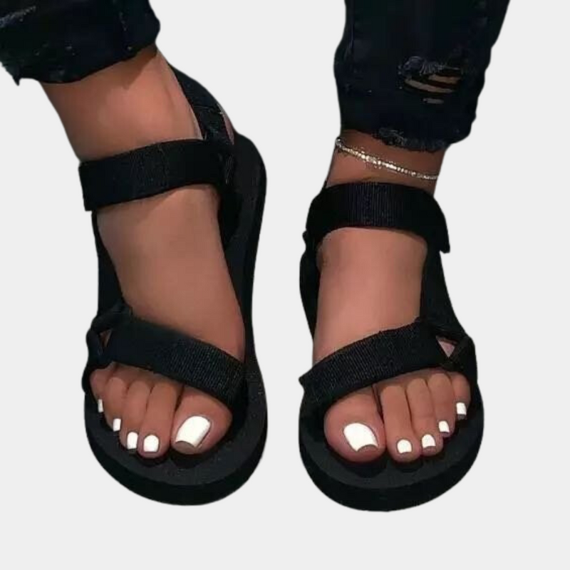 Kleurblok Damessandalen met Comfortzool – Chloé