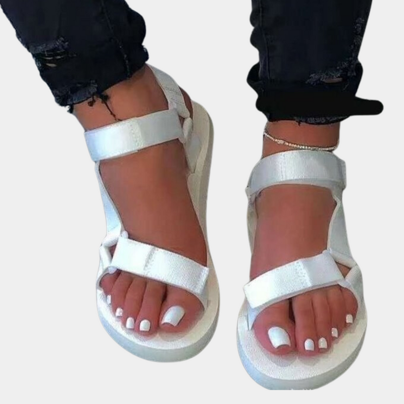 Kleurblok Damessandalen met Comfortzool – Chloé