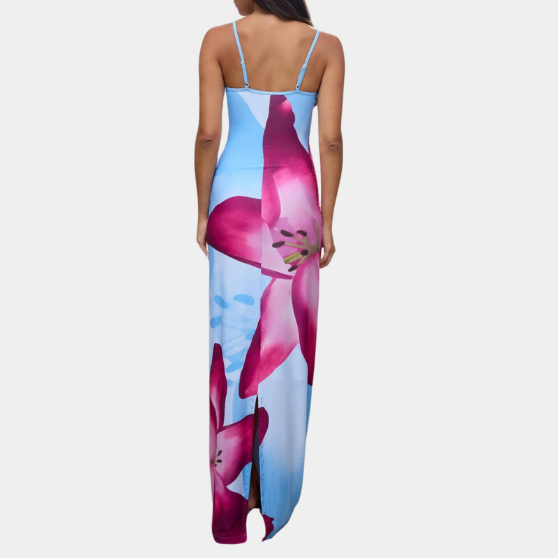 Casual Zomerjurk met Figuuraccent – Lucine