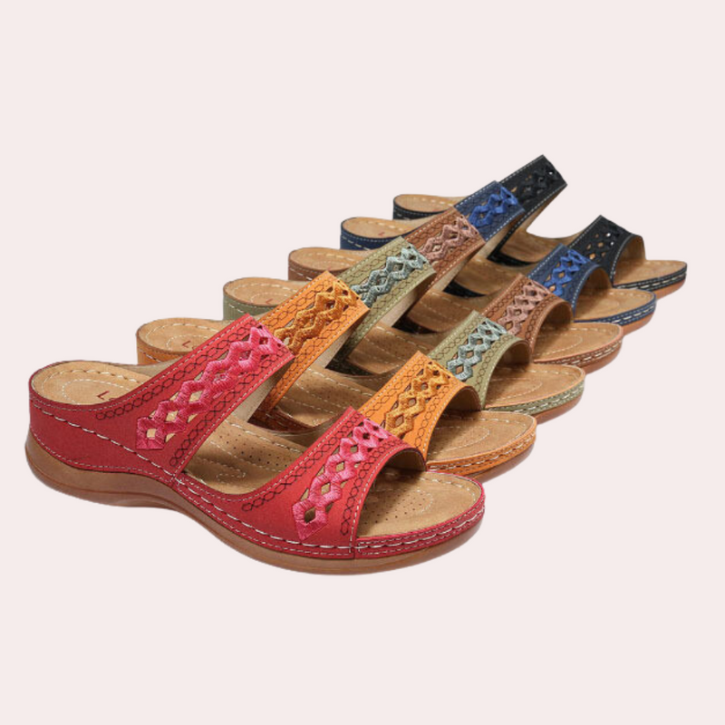 Antislipsandalen met Steunboog voor Dames – Valeria