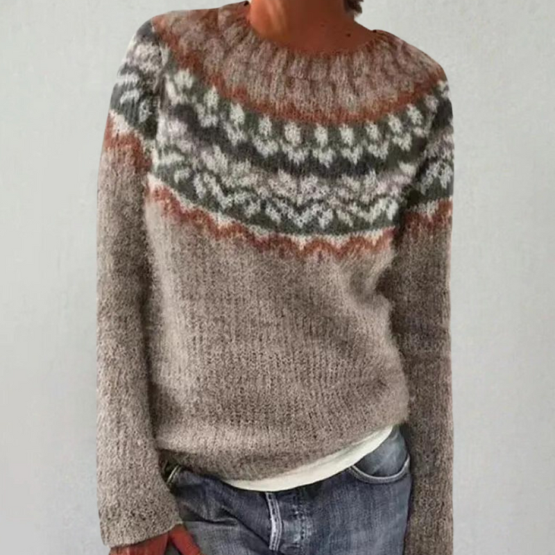 Jolie - Kleurrijke Trui voor Dames