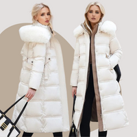 Luxe Faux Fur Winterjas voor Vrouwen - Amara