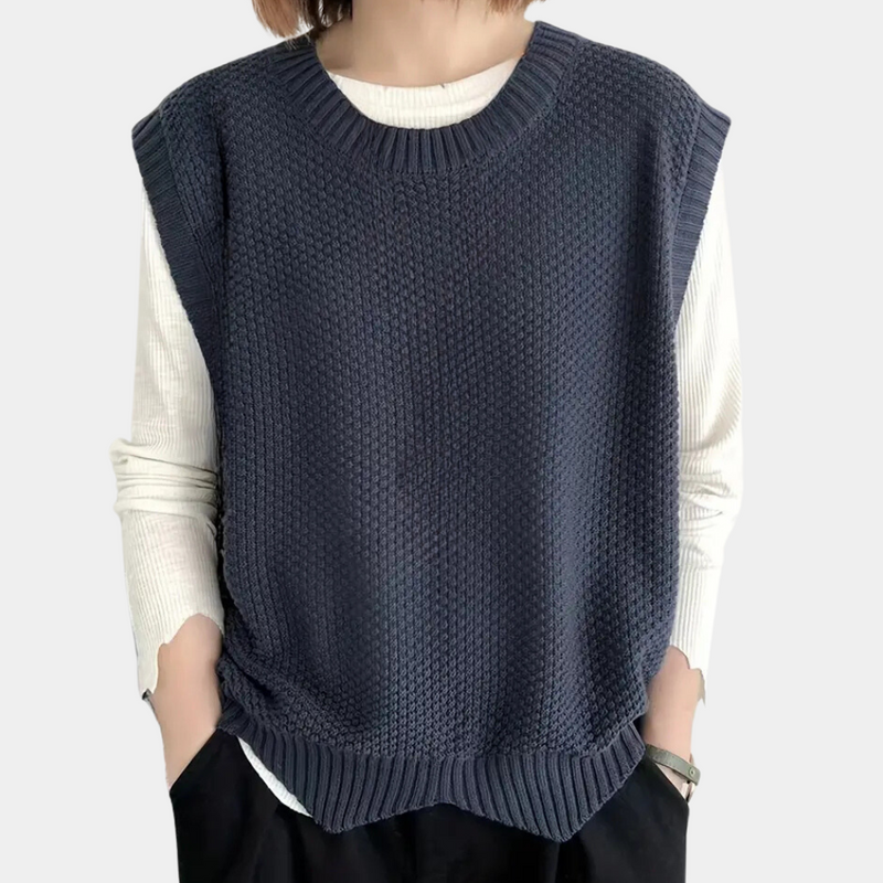 Sala - Hip Gebreid Vest voor Dames