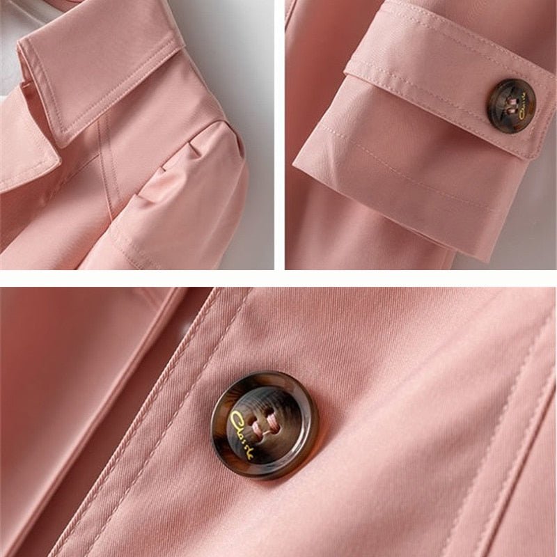 Trendy Dames Trenchcoat – Carenza