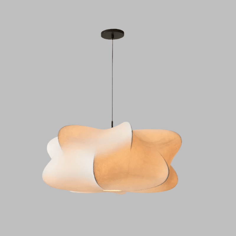 Japanse Zijde Hanglamp in Wabi Sabi Stijl - Sana