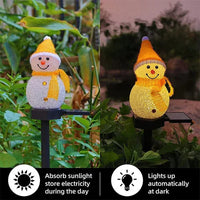 Zonne-energie Sneeuwpop Lamp - SolarSnow
