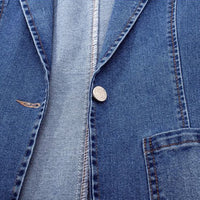 Dames Jeansblazer met Trendy Snit - Nora