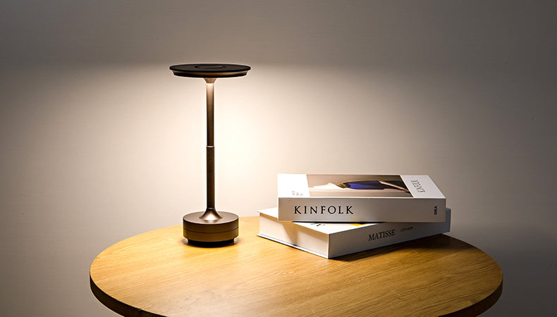 ClarityGlow Luxe Edition | Draadloze LED Tafellamp