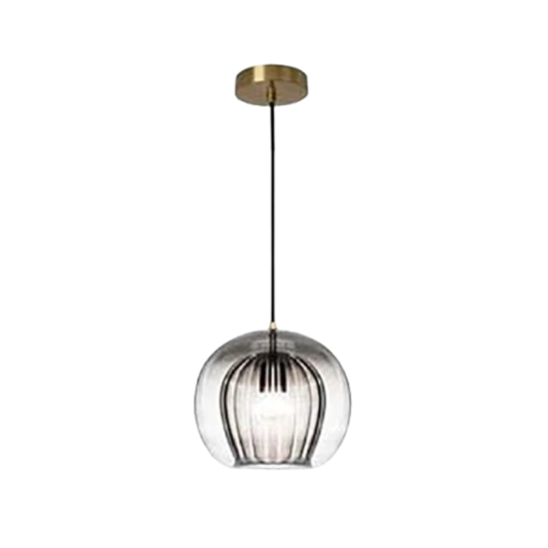 Moderne Aluminium-Glas Hanglamp - LumaLite