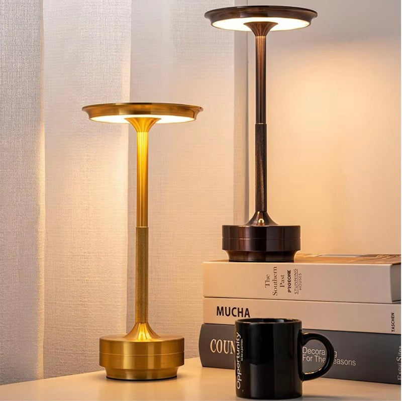 ClarityGlow Luxe Edition | Draadloze LED Tafellamp