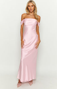Off-Shoulder Maxi-jurk – Saphira