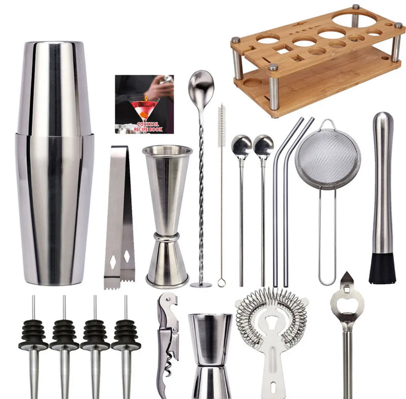 23-Delige Professionele Bartender Set - ShakerPro
