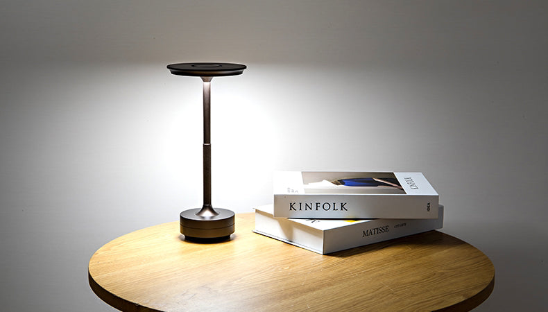 ClarityGlow Luxe Edition | Draadloze LED Tafellamp
