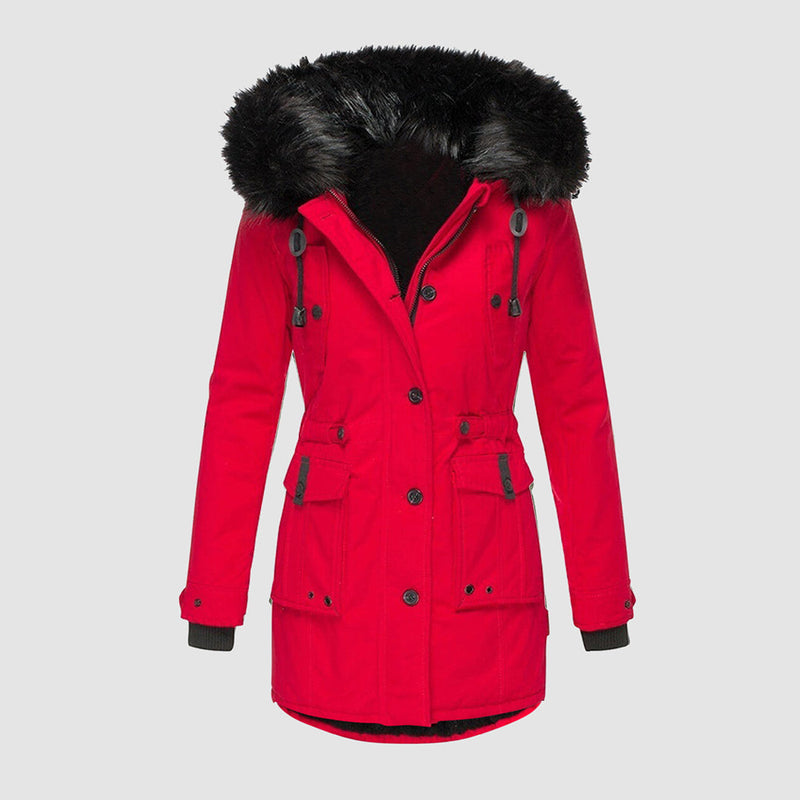 Warme Winterjas met Fleecevoering - Tove