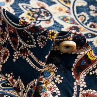 Heren Overhemd met Bloemenprint en Korte Mouwen – Florado