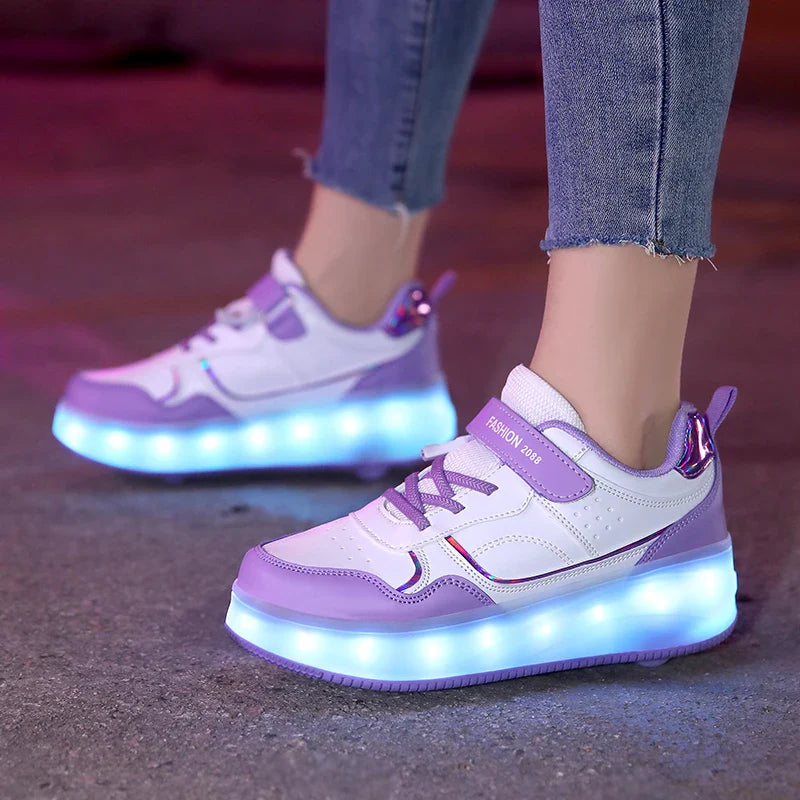 Ortopedyczne LED Rolsneakers - Zoe