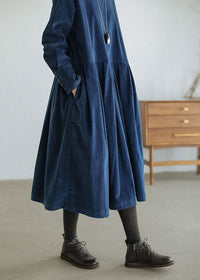 Corduroy Herfst/Winter Jurk - Emilia