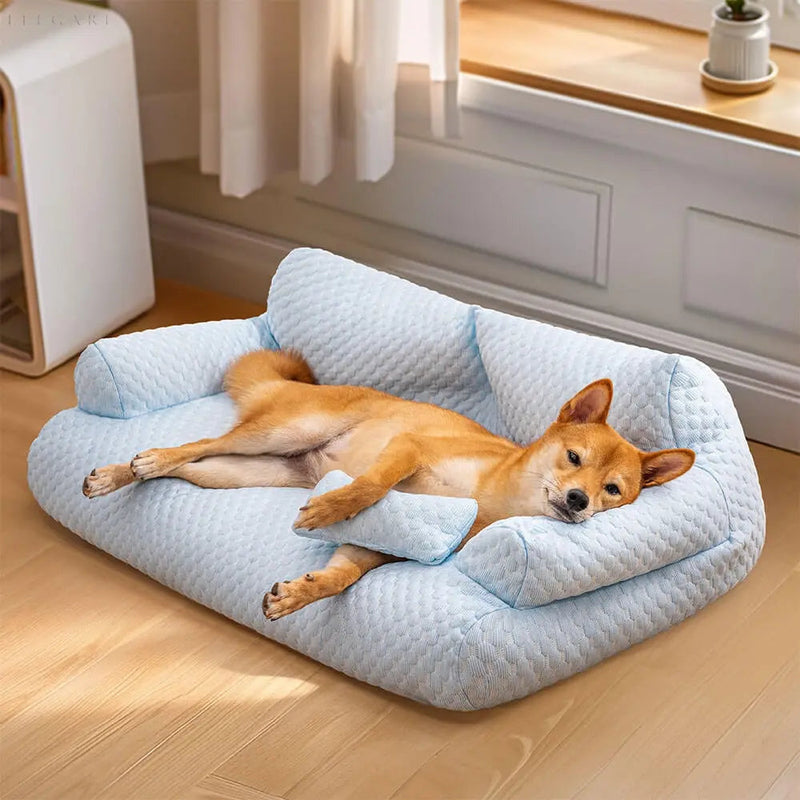 Wasbaar Pluche Kussenbed voor Huisdieren - CozyPaws