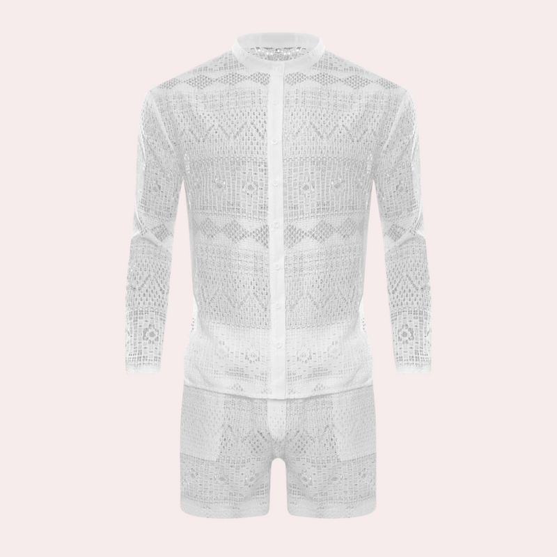 Luchtige Kanten Zomerset voor Heren - Cai