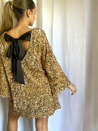 Trendy Glitter Midi-Jurk - Stella