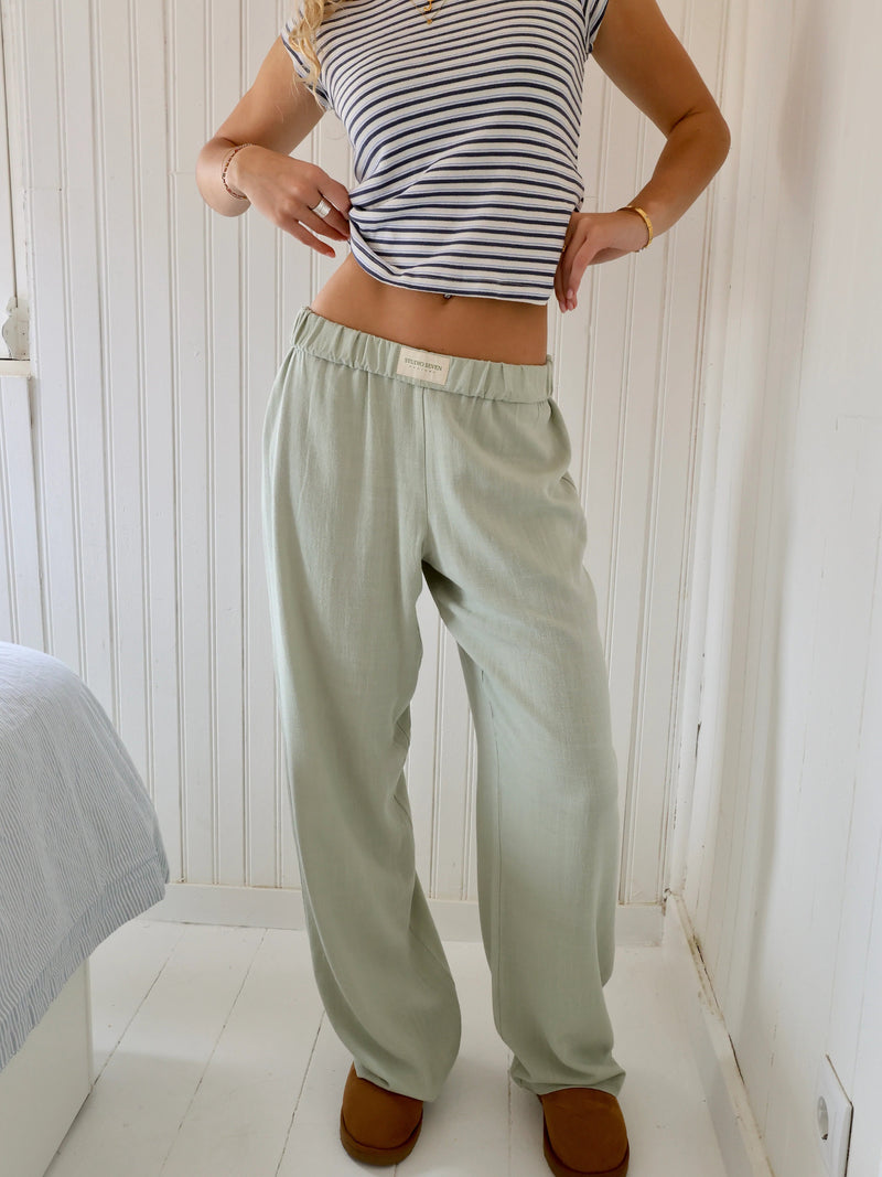 Dames Loungebroek met Streepdesign – Elvira