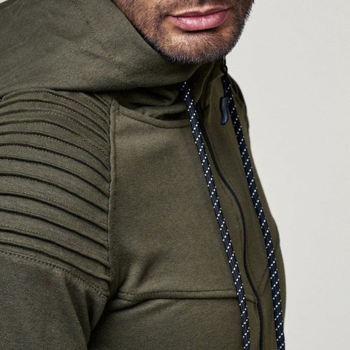 LoungeFlex Dres treningowy | Modny i odważny dres treningowy z kapturem