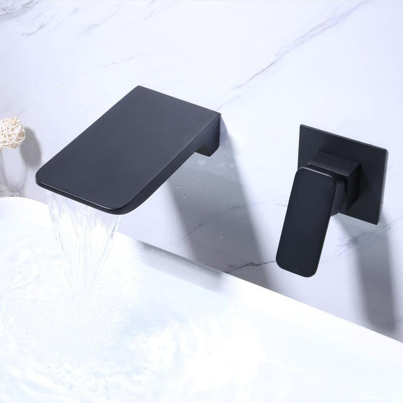 Sensor Wandkraan met Watervaluitloop – Fluxis