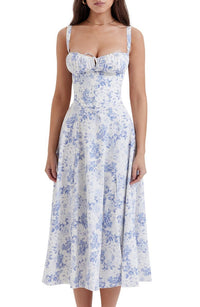 Bustier Zomerjurk met Taille Shaper - Isabella