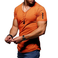 Heren V-hals Sportshirt – Milan