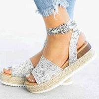 Trendy Dames Espadrille Zomersandalen – Liv
