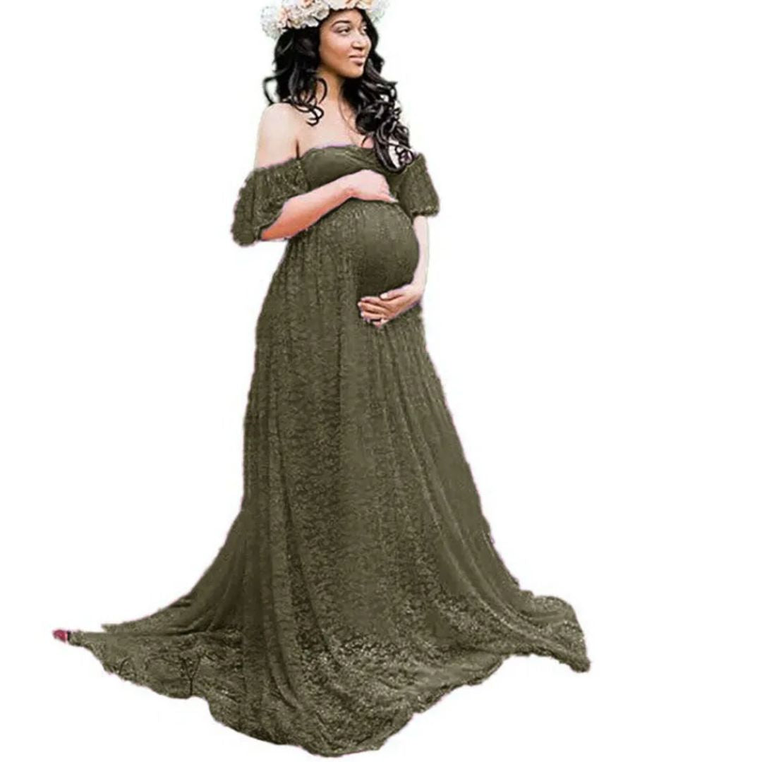 Vardi Dante™ Tyra Sukienka ciążowa | Długa i zwiewna