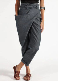 Modieuze dames harembroek met hoge taille – Romy
