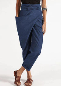 Modieuze dames harembroek met hoge taille – Romy