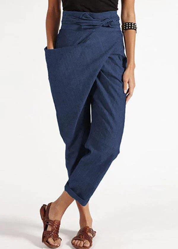 Modieuze dames harembroek met hoge taille – Romy