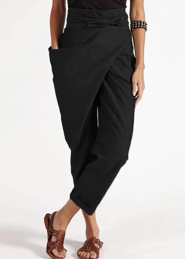 Modieuze dames harembroek met hoge taille – Romy