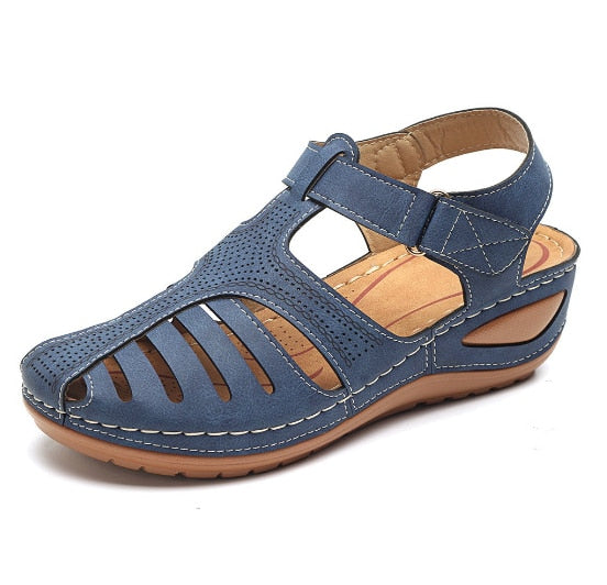 Leren Orthopedische Dames Sandalen – Elin