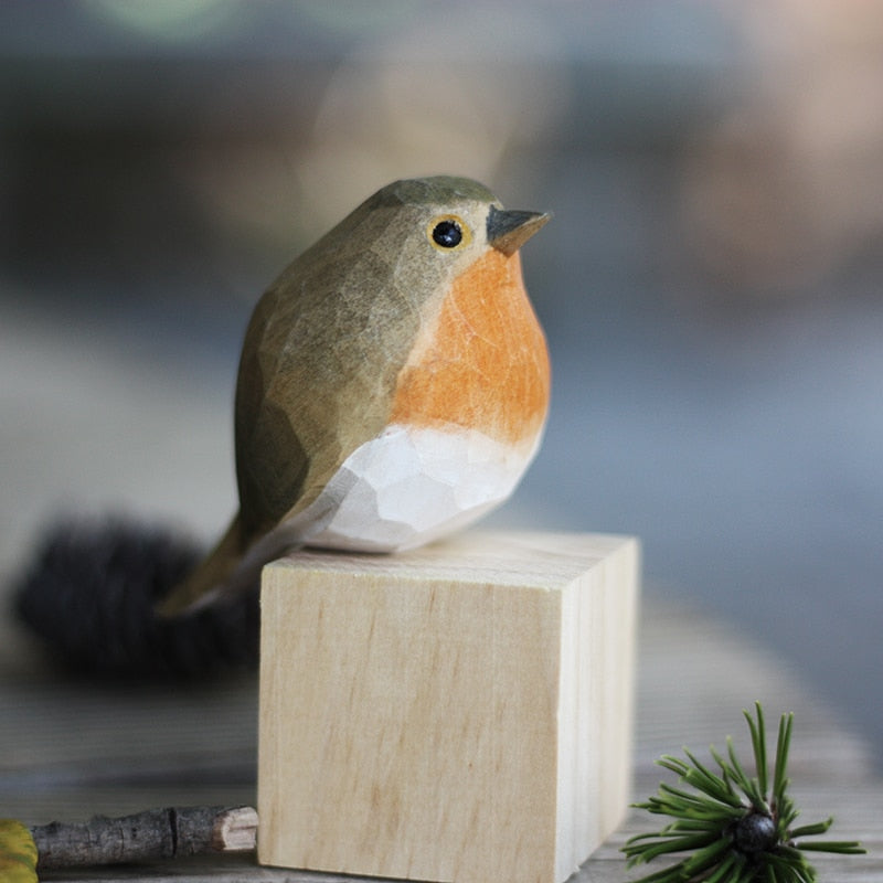 Handgemaakte Houten Vogels - AuriBirds