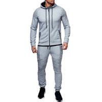 LoungeFlex Dres treningowy | Modny i odważny dres treningowy z kapturem