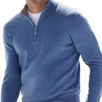 Herrenpullover Mit Reißverschluss -  Leonard