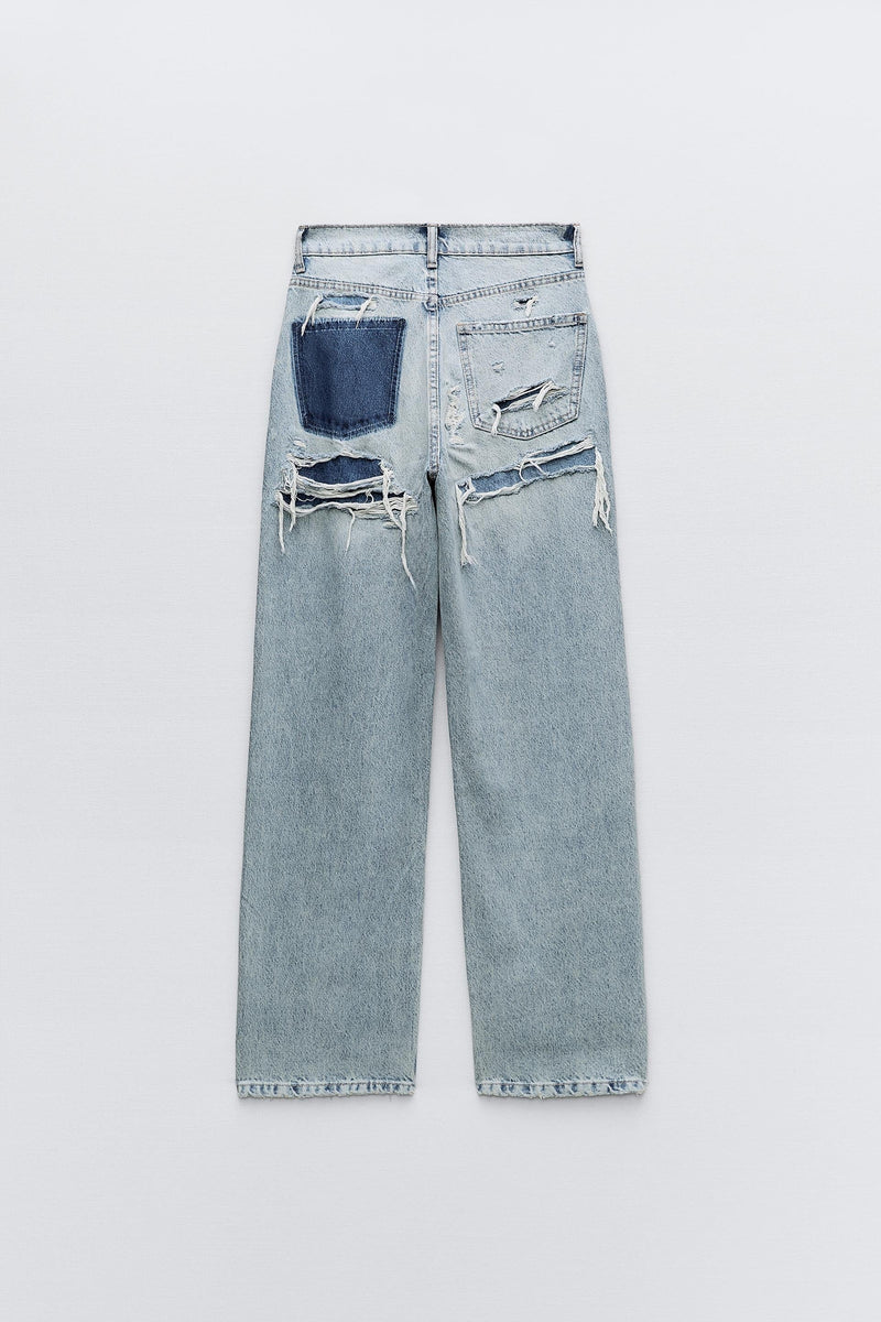 Dames Baggy Jeans - Ava