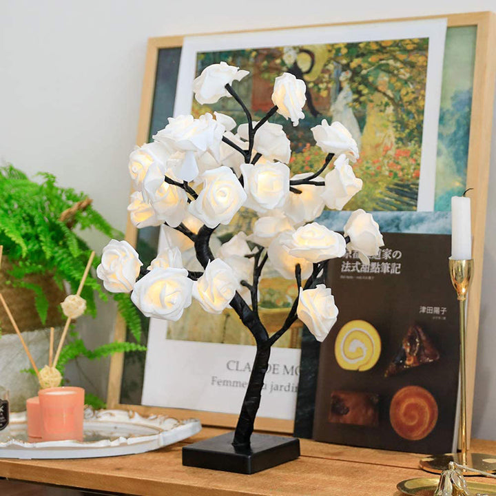 Oświetlone drzewo róż - LumiRose