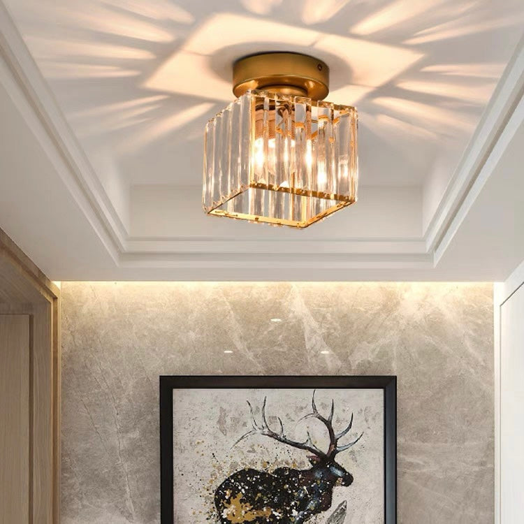 Moderne Kristallen Plafondlamp - CrystalGlow