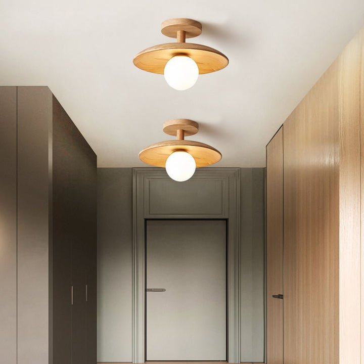 Stijlvolle Japanse Plafondlamp - ZenGlow