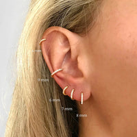 Sprankelende Pave Oorbellen - Lumina