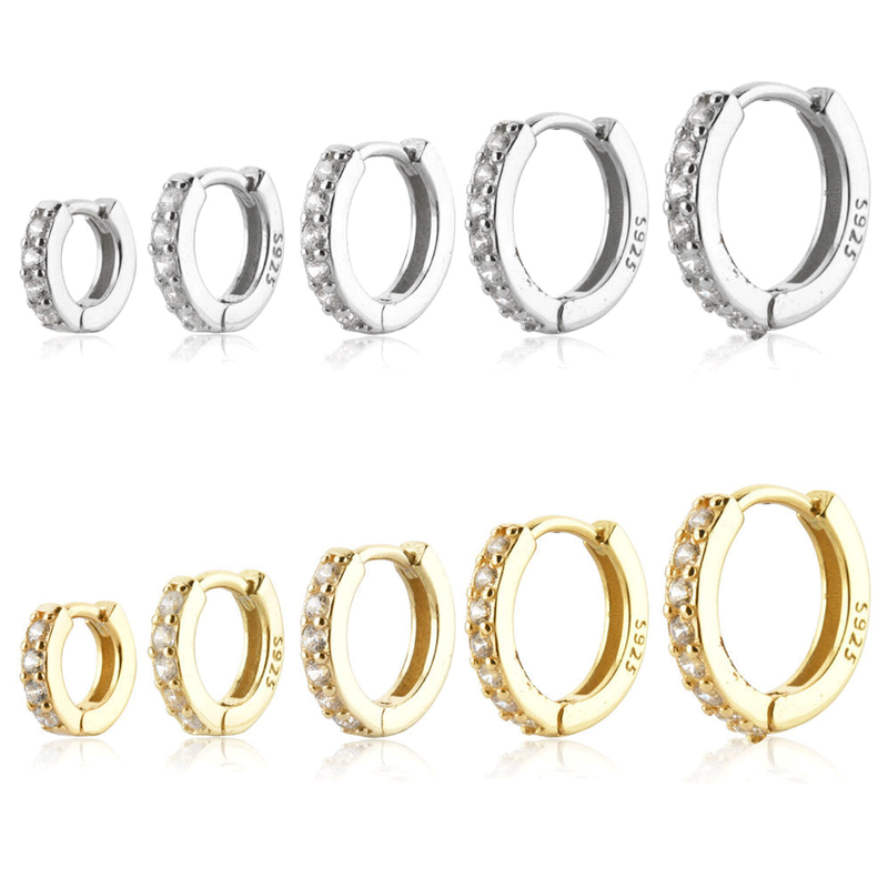 Sprankelende Pave Oorbellen - Lumina