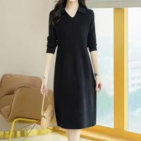 Gebreide Midi Jurk - Mirelle