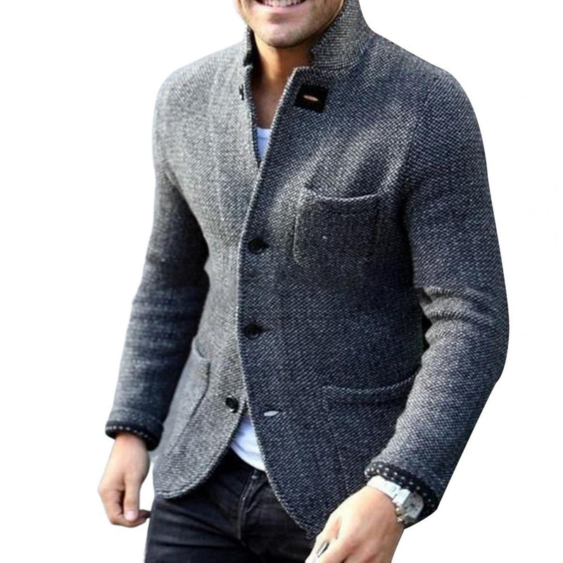 Gebreide Heren Cardigan met Knopen - Sven