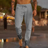 Casual Linnen Broek voor Heren – Luca