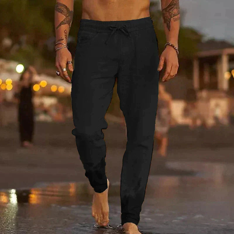 Casual Linnen Broek voor Heren – Luca